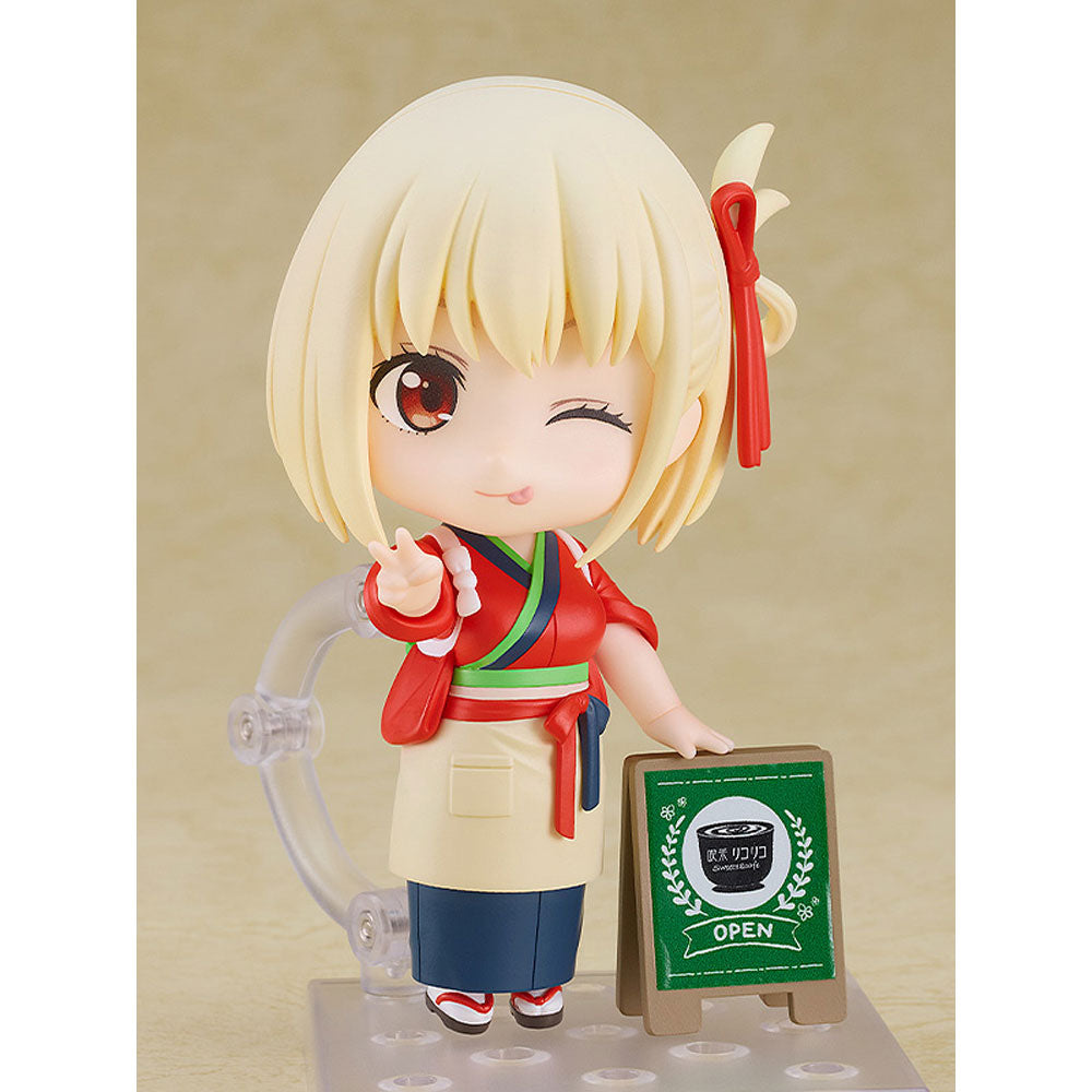 FIGURA NENDOROID CHISATO NISHIKIGI SWEETS AND CAFE LYCORECO UNIFORM VER. 2335 FIGURA NENDOROID CHISATO NISHIKIGI SWEETS AND CAFE LYCORECO UNIFORM VER. 2335